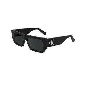 Calvin Klein Jeans CKJ 24625S 001 55 Unisex Dikdörtgen Siyah Kemik Güneş Gözlüğü