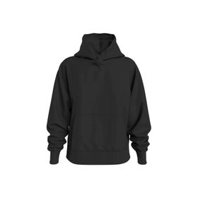 Calvin Klein Jeans J20J222895BEH Siyah Kapüşon Yaka Baskılı Kadın Sweatshirt