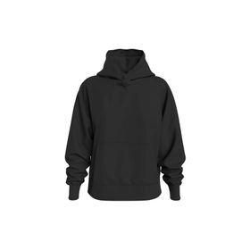 Calvin Klein Jeans J20J222895BEH Siyah Kapüşon Yaka Baskılı Kadın Sweatshirt