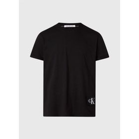 Calvin Klein Jeans J30J323482BEH Düz Siyah Erkek T-Shirt