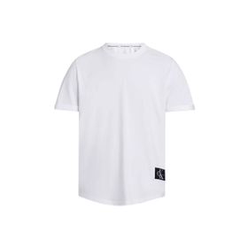 Calvin Klein Jeans J30J323482YAF Düz Beyaz Erkek T-Shirt