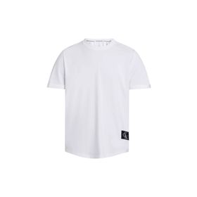 Calvin Klein Jeans J30J323482YAF Düz Beyaz Erkek T-Shirt
