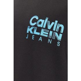 Calvin Klein Jeans J30J324219BEH Kapüşon Yaka Siyah Erkek Sweatshirt