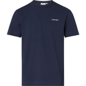 Calvin Klein K10K109894DW4 Bisiklet Yaka Mavi Erkek T-shirt
