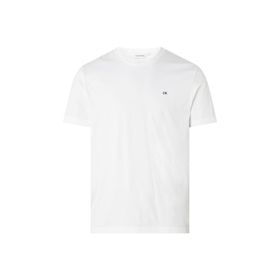 Calvin Klein K10K110589YAF Bisiklet Yaka Beyaz Erkek T-Shirt