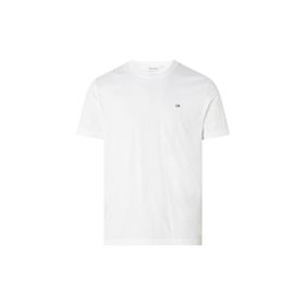 Calvin Klein K10K110589YAF Bisiklet Yaka Beyaz Erkek T-Shirt