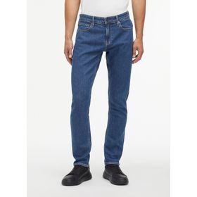 Calvin Klein K10K1107081BJ Normal Bel Normal Paça Slim Fit Mavi Erkek Denim Pantolon