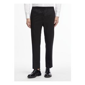 Calvin Klein K10K111716BEH Normal Bel Normal Paça Slim Fit Siyah Erkek Pantolon