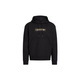 Calvin Klein K10K111815BEH Kapüşon Yaka Siyah Erkek Sweatshirt
