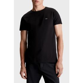 Calvin Klein K10K112724BEH Bisiklet Yaka Siyah Erkek T-Shirt