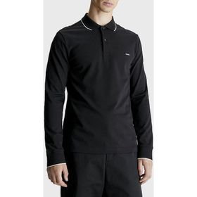 Calvin Klein K10K112753 BEH Siyah Polo Yaka Erkek T-shirt