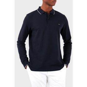 Calvin Klein K10K112753 CHW Siyah Polo Yaka Erkek T-shirt
