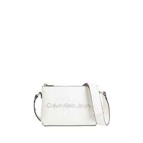 Calvin Klein K60K610681 Beyaz 14.5x21x8 Kadın Çapraz Çanta