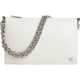 Calvin Klein K60K611948CGA Ekru 15.5x24x9 cm Kadın Çapraz Çanta