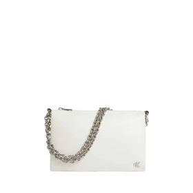 Calvin Klein K60K611948CGA Ekru 15.5x24x9 cm Kadın Çapraz Çanta
