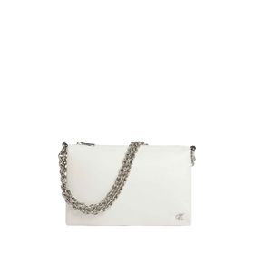 Calvin Klein K60K611948CGA Ekru 15.5x24x9 cm Kadın Çapraz Çanta
