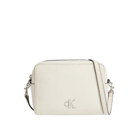 Calvin Klein K60K612719PAS Kırık Beyaz Kadın 18x12x6 cm Çapraz Çanta
