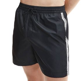 Calvin Klein KM0KM00741-BEH Siyah Swim Trunk Erkek Mayo