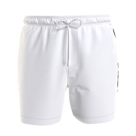 Calvin Klein KM0KM00741-YCD Beyaz Swim Trunk Erkek Mayo