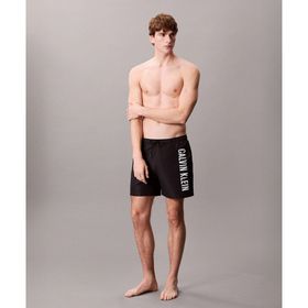 Calvin Klein KM0KM01092-BEH Siyah Medium Drawstring Erkek Mayo