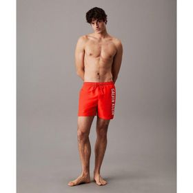 Calvin Klein KM0KM01092-XM8 Turuncu Medium Drawstring Erkek Mayo