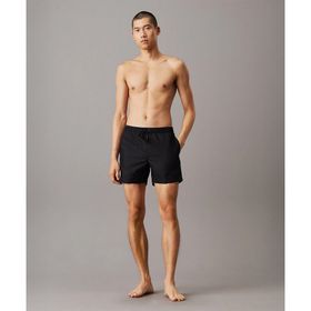 Calvin Klein KM0KM01109-BEH Siyah Medium Drawstring Erkek Mayo