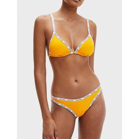 Calvin Klein KW0KW01709 Blazing Sun Logo Detay Elastik Şeritli Kadın Bikini Altı