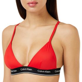 Calvin Klein KW0KW01970 Triangle RP Kırmızı Kadın Bikini Üstü