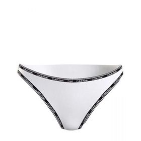 Calvin Klein KW0KW01993 Beyaz High Leg Cheeky Bikini Altı