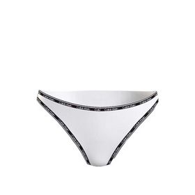 Calvin Klein KW0KW01993 Beyaz High Leg Cheeky Bikini Altı