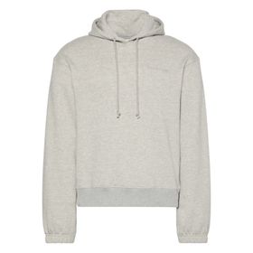 Calvin Klein L-S Hoodie Gri Erkek Sweatshirt