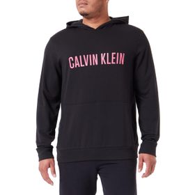 Calvin Klein L-S Hoodie Siyah Erkek Sweatshirt