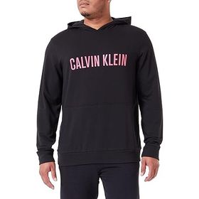 Calvin Klein L-S Hoodie Siyah Erkek Sweatshirt