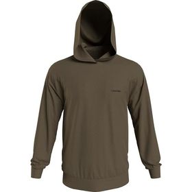 Calvin Klein L-S Hoodie Yeşil Erkek Sweatshirt