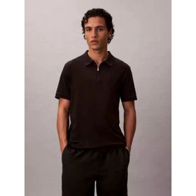 Calvin Klein LC04LE255gub1 Ss Slim Supima Zip Erkek Polo Tişört