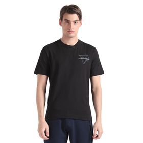Calvin Klein Linear Chest Graphic Siyah Erkek T-shirt