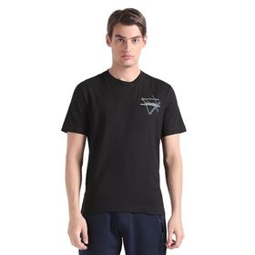 Calvin Klein Linear Chest Graphic Siyah Erkek T-shirt