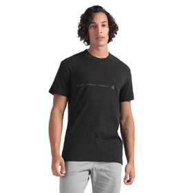 Calvin Klein Logo Repeat TEE Siyah Erkek T-shirt