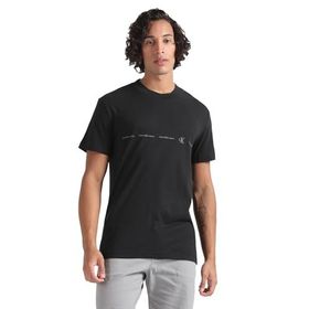 Calvin Klein Logo Repeat TEE Siyah Erkek T-shirt