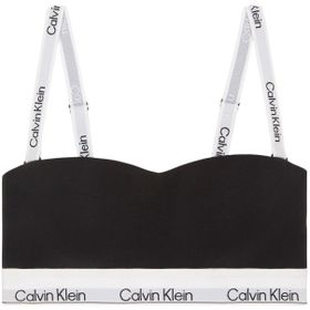 Calvin Klein LV00QF8497 Hafif Astarlı Black Bandeau Sütyen