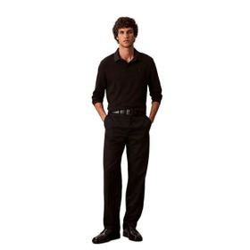 Calvin Klein Lv040em909 Ls Supima Cotton Solid Erkek Polo Tişört