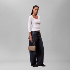 Calvin Klein LV04F3220G-VFU Kahverengi Kadın Omuz Çantası