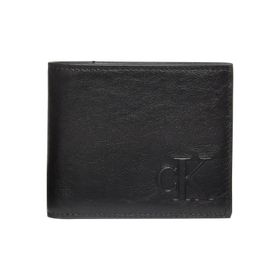 Calvin Klein LV04G1071G-UB1 Siyah Bold Monogram Erkek Cüzdan