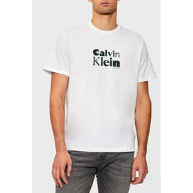 Calvin Klein LV04RD820 Ss 30S Eu Bold Grap Erkek Tişört