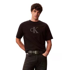 Calvin Klein LV04RF819G Elevated Monologo Erkek Tişört