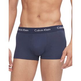 Calvin Klein Mavi 3'lü Düşük Bel Erkek Boxer