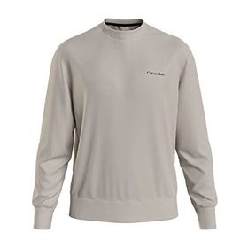 Calvin Klein Micro Logo Repreve Bej Erkek Sweatshirt