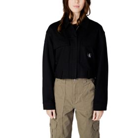Calvin Klein Milano Utility Shacket Siyah Kadın T-shirt