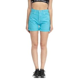 Calvin Klein Mom Mavi Kadın Jean Şort