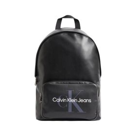Calvin Klein MONOGRAM SOFT CAMPUS BP40 Siyah Erkek Sırt Çantası